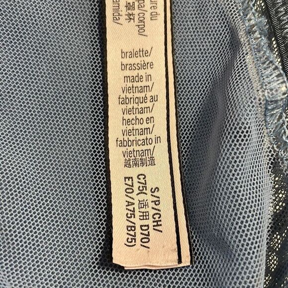 Victoria’s Secret Bralette Small Blue Lace - Picture 4 of 6